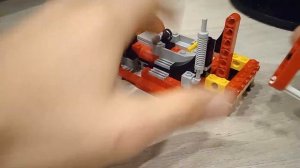LEGO сити грузовой поезд 60336 ускоренная сборка.