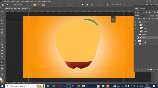 Photoshop Tutorial | Apple Slice Effect |Photoshop Tutorials For Beginners смотреть онлайн
