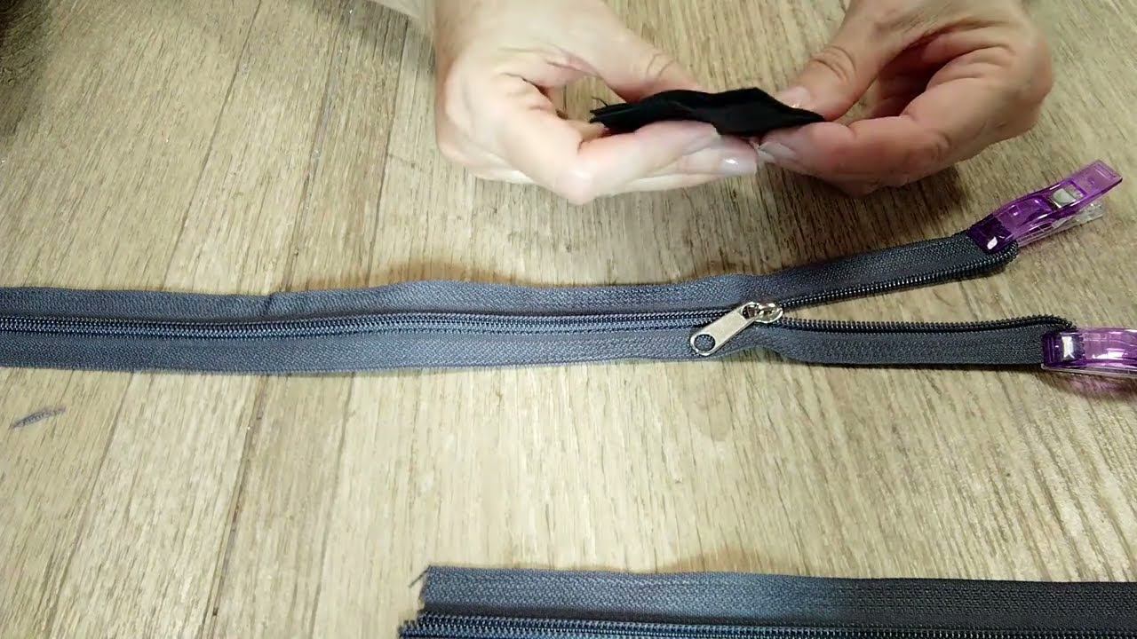 Вставляем бегунок в молнию за 5 секунд смотреть онлайн