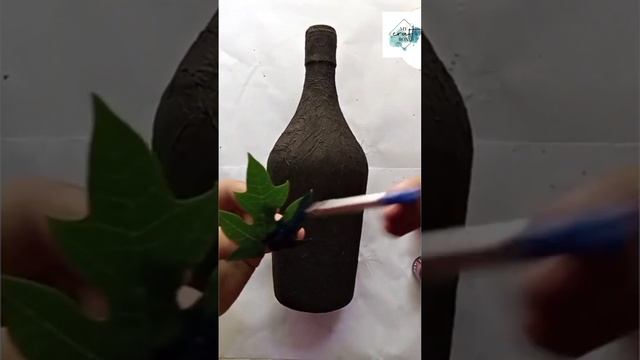 എന്റമ്മോ..... ഇതെന്നാ.... ചാധനം...... #bottleart #leafart #papercraftideas #bottlecraft #craftidea смотреть онлайн