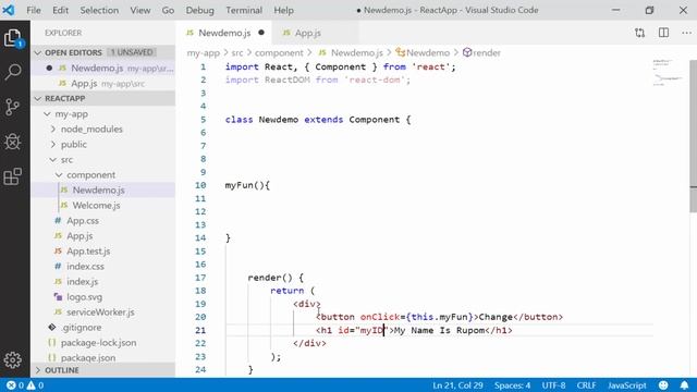 React JS Tutorial Bangla | Part 24 ReactDOM render() and hydrate() смотреть онлайн