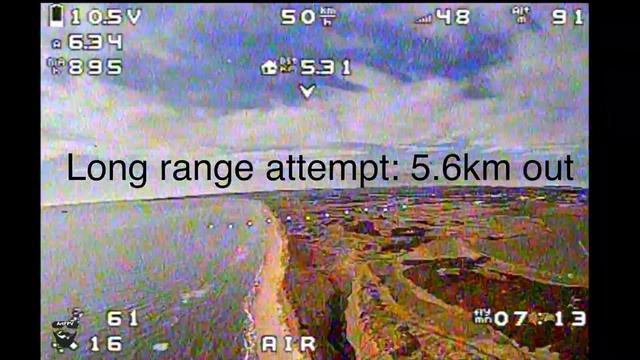 FPV Wing long range with TBS Tango 2 смотреть онлайн