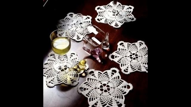 Маленькие Салфетки Крючком - 2019 / Napkins Small Hook / Servietten Kleiner Haken