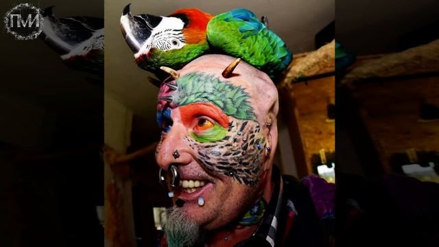 ЧЕЛОВЕК-ПОПУГАЙ. ТЕД РИЧАРДС [Шокирующая реальность #54] смотреть онлайн