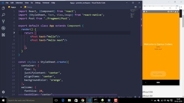 ⚛️ React Native | #3 Fragments смотреть онлайн