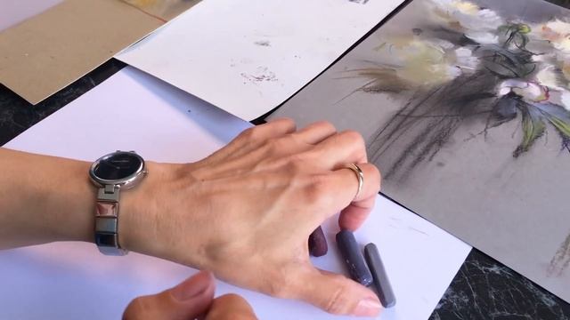 Как выбрать бумагу для пастели? Тестируем Pastelmat, Canson Touch, Sennelier