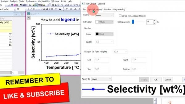 How To Add Legend In Origin
