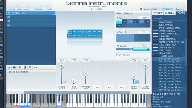 Create your own presets in Vienna Instruments software смотреть онлайн