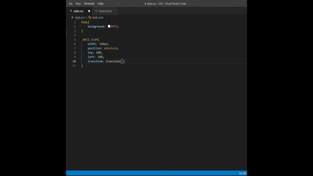 Make animated Bell Icon | CSS only | Bangla смотреть онлайн