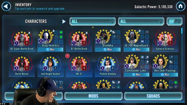 Gen Skywalker Event P4 - Whale Harder! - Star Wars: Galaxy of Heroes - SWGoH смотреть онлайн