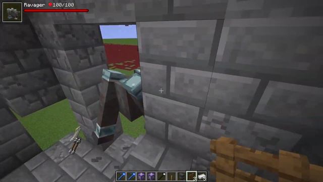Can the Overworld army Defend the castle against the Piglin Invasion | Minecraft mob battle смотреть онлайн