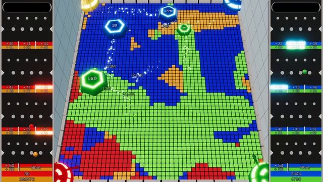 Multiply X Territory War : 4 Player #ffa 2 - Marble Race in Unity смотреть онлайн