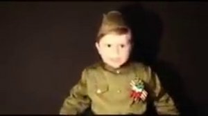 мальчик поёт 4 года вставай страна огромная