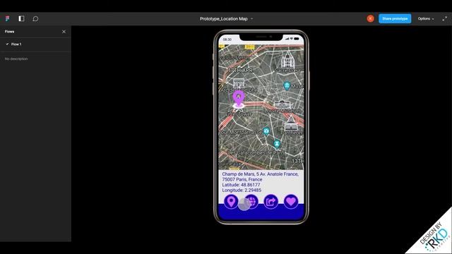 Mobile-Location Map App смотреть онлайн