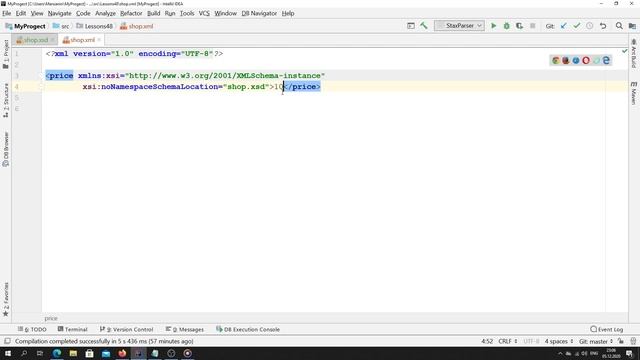 Java - урок 48.4 (XSD schema валидатора xml) смотреть онлайн
