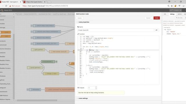 Part 2: (OUI) Mac Vendor Lookup with Powershell, Node-Red and SqlLite смотреть онлайн