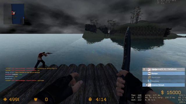 CS:S Zombie Escape - Assortment of maps - Port Royale part 1 смотреть онлайн