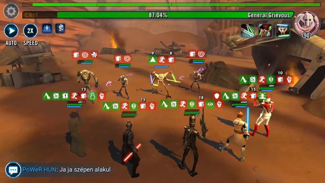 HAAT phase1 23% auto Gar Saxon - Star Wars Galaxy of Heroes смотреть онлайн