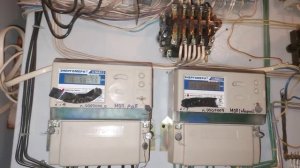 Супер эксперимент! Как повлияет магнит на трехфазные электронные счётчики в жилом доме!_.mp4