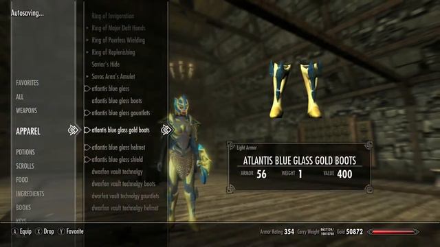Styles Clothes And Armor Glass Skyrim SE Xbox One Mods смотреть онлайн