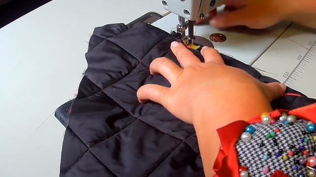 Карманы на две стороны в двухсторонней куртке. Прорезной карман с листочкой. Накладной карман. смотреть онлайн