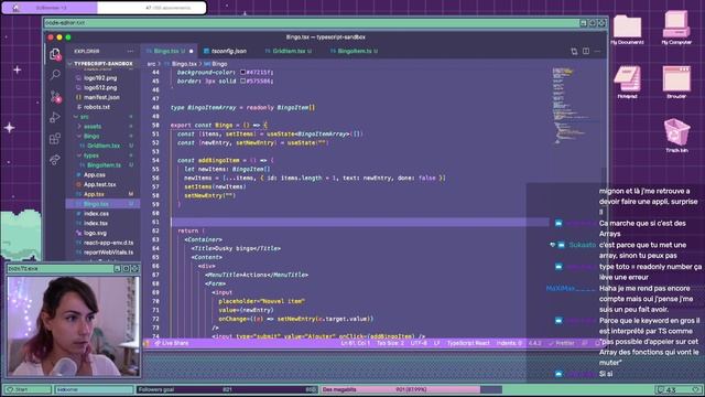 TypeScript, découverte avec la grille de bingo de la chaîne | SUBtember ! смотреть онлайн