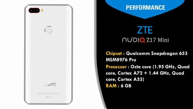 ZTE Nubia Z17 Mini with dual 13MP+13MP rear camera смотреть онлайн
