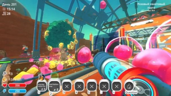 Куча новой слаймнауки! Slime Rancher с модами! #slimerancher #моды #слаймранчер