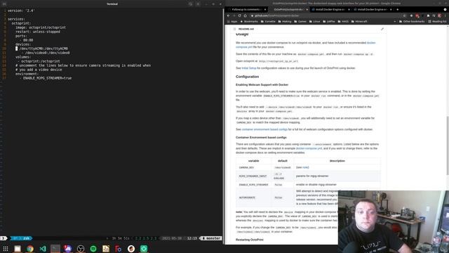 Intro to Managing OctoPrint with Docker - Live stream смотреть онлайн