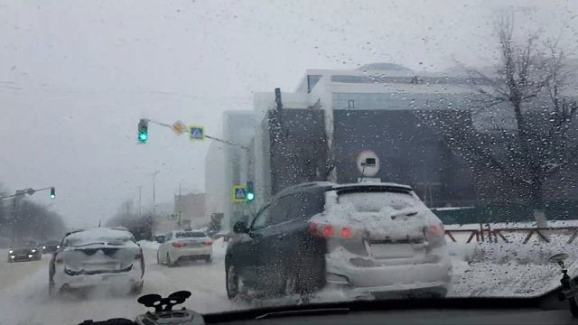 Снегопад в Ярославле 27.01.19 смотреть онлайн