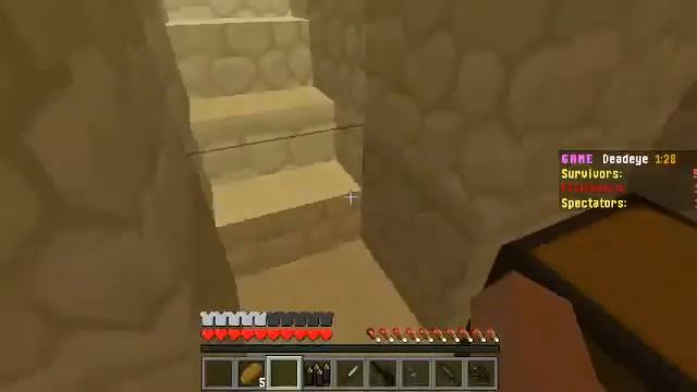 Minecraft Пушка в деле. Голодные игры смотреть онлайн
