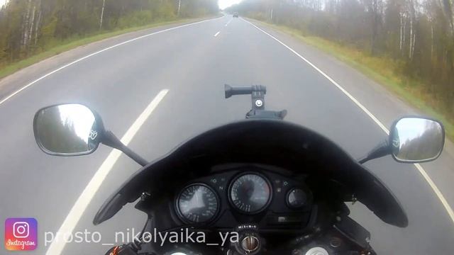 220 КМ/Ч НА ХОНДЕ | ПУШКА-ГОНКА | prosto_nikolyaika_ya смотреть онлайн