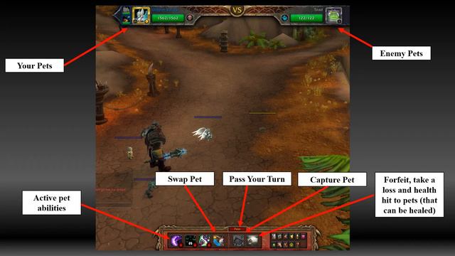WoW Pet Battling Tutorial - HoH Friendly смотреть онлайн