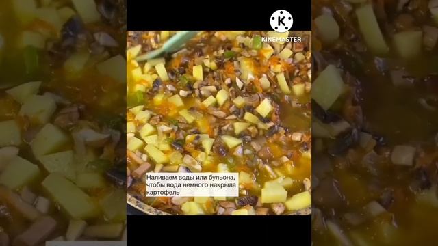 ГРИБНОЙ КРЕМ-СУП.