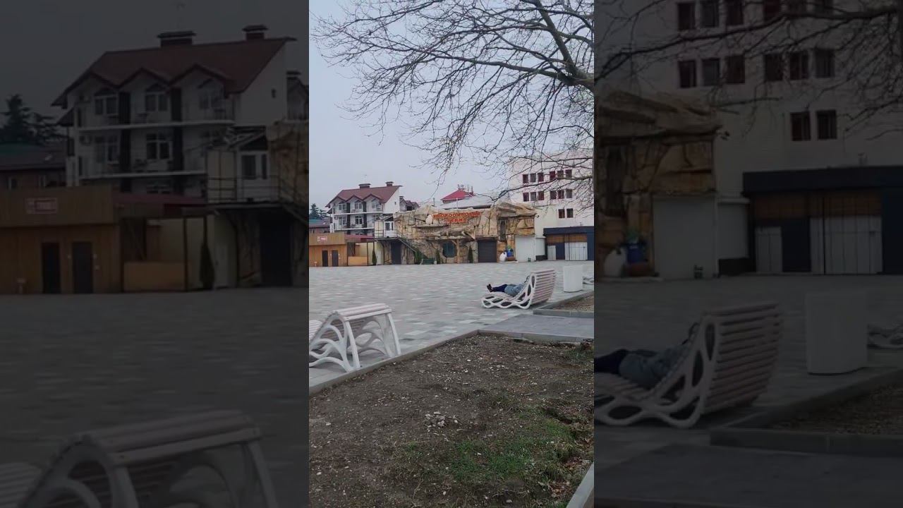 19.03.2023 г. Погода Лазаревское. Площадь после ремонта #лазаревское #погодалазаревское #погодасочи смотреть онлайн