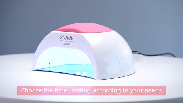SUNUV SUN2C LED UV Nail Gel Dryer Lamp 48W Manicure смотреть онлайн
