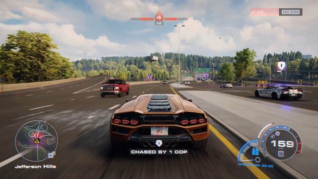 Police Hunter Until Heat Lvl 5 - NFS Unbound смотреть онлайн