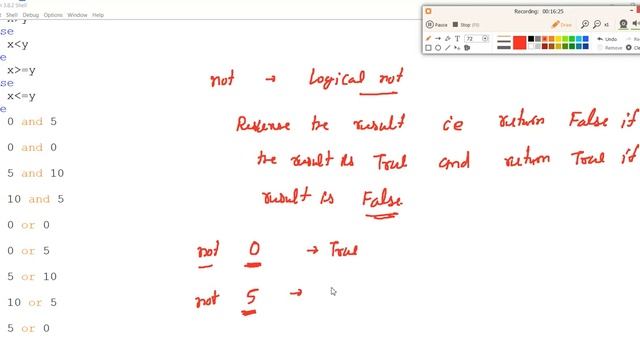 6 - Comparison, Logical and Identity Operators in Python смотреть онлайн