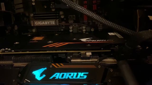 Gigabyte Aorus Clicking gpu 1080 ti смотреть онлайн