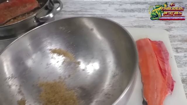 Малосольная горбуша сухого посола, вкусный рецепт от Fisherman DV 27 Rus Семужка из горбуши. смотреть онлайн