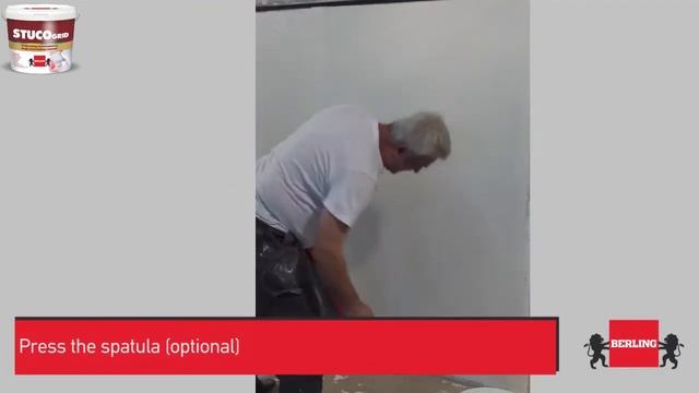 Нанесение финишной шпатлёвки Stuco Grid смотреть онлайн