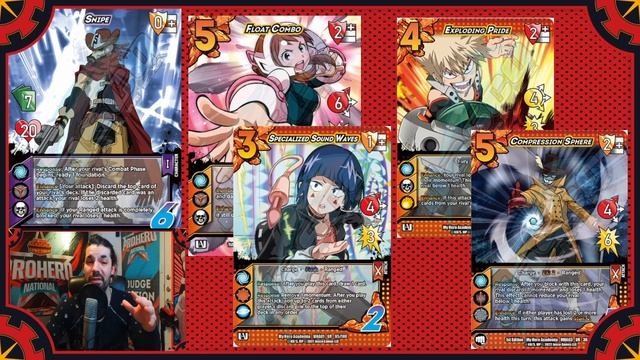 FIRE Away & BURN Your Rival! Snipe Character Spotlight. - My Hero Academia Card Game смотреть онлайн