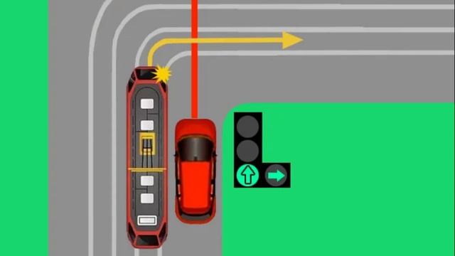 Автомобиль или трамвай должен уступить? Решаем задачу на знание ПДД смотреть онлайн