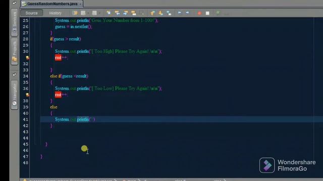 Guessing Random Numbers | Programming Java in Netbeans смотреть онлайн