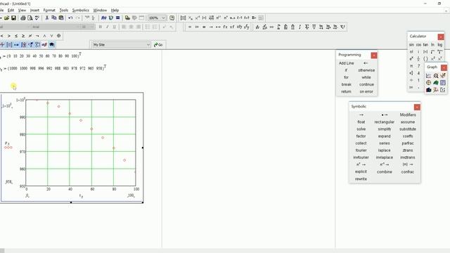 006 Інтерполяція в Mathcad смотреть онлайн
