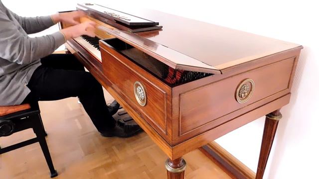 Square Piano Erard frères (Paris 1803) - Beethoven, Bagatelle C (WoO 56, 1804) смотреть онлайн