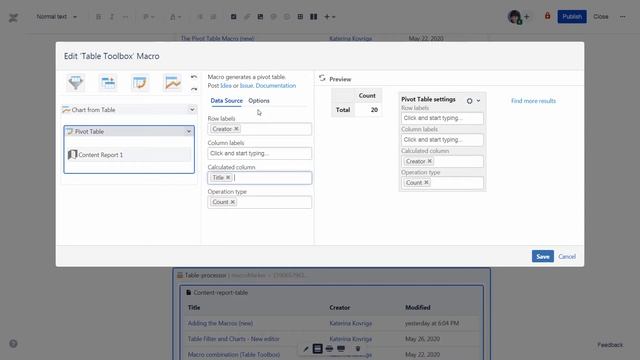 Reports in Confluence (Part 3 of 3): Content Report Table Macro смотреть онлайн