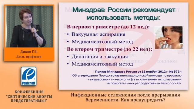 Доклад д.м.н. Дикке Г.Б. Инфекционные осложнения. Как предупредить? смотреть онлайн