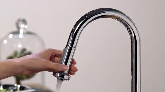 Hansgrohe Talis S2 Variarc kitchen mixer with pull-out spray 14877000.mp4 смотреть онлайн