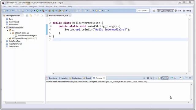 JAVA (Intermédiaire) - 1 - Introduction смотреть онлайн